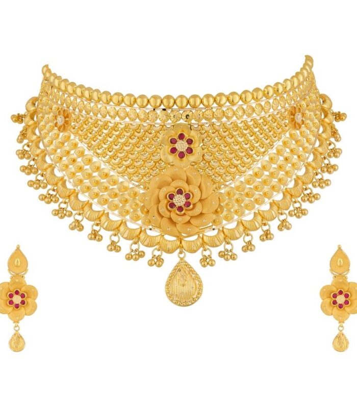 Lakshmi Choker Gold Set